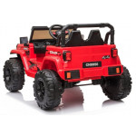 Elektrické autíčko - CH9956 - nelakované - červené